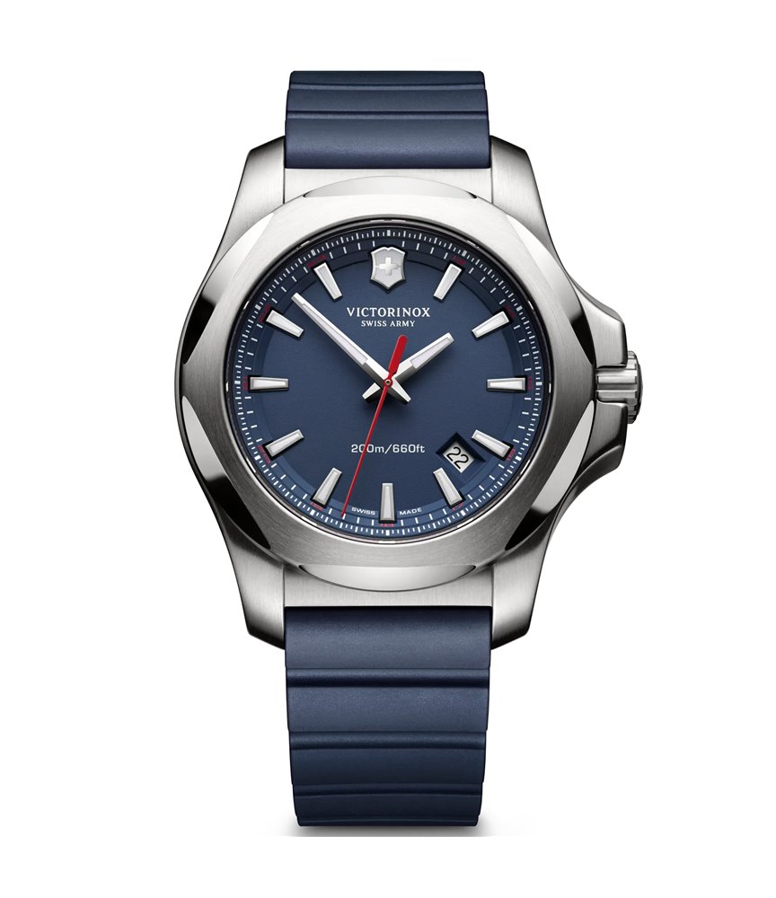 Montre homme caoutchouc Victorinox I.N.O.X.