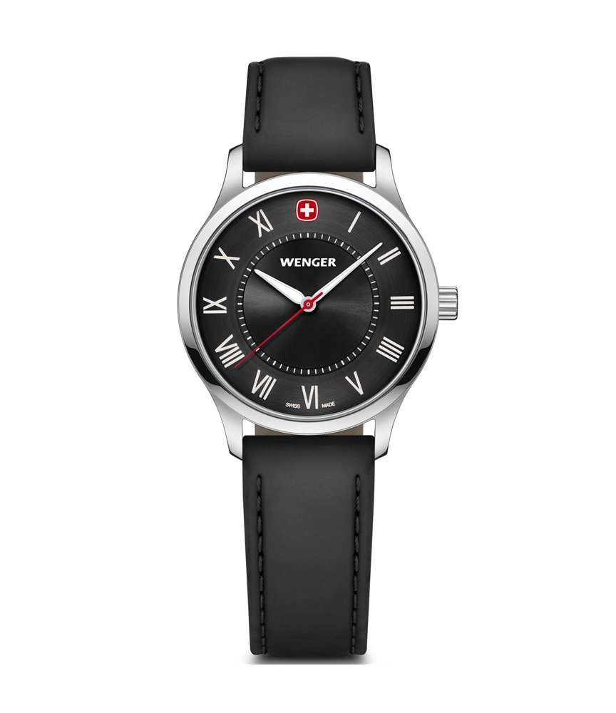 Montre homme cuir artificiel Wenger City Classic