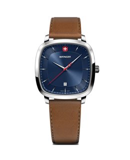 Montre homme cuir artificiel Wenger Vintage Classic