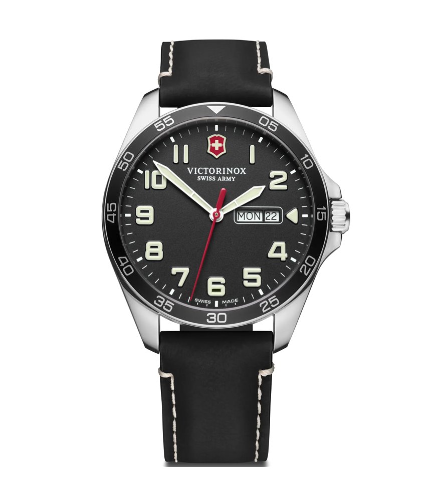 Montre homme cuir Victorinox Fieldforce